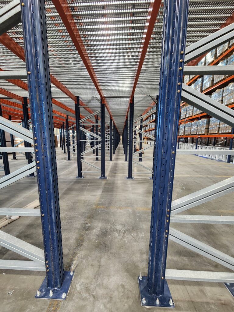 View of Mezzanine Flooring From Underneath
