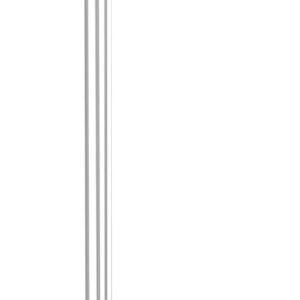 A black and silver retractable stanchion with a sturdy round base. It features an extendable black belt attached at the top, designed to guide or control foot traffic in public spaces.
