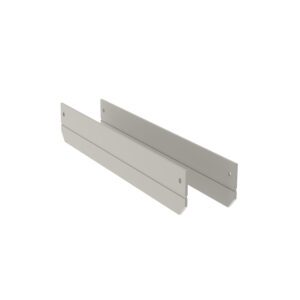 A 2-pack of Metro FL163 long dividers, ideal for customizing the Flexline and Lifeline LEC143 Top Cavity Tray Kit and FL151 3 Drawer Tray Kit, is displayed against a plain white background.