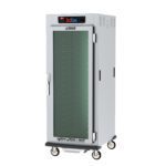 The Metro C599X-SFC-UPFSA C5 9 Series is a full-height, pass-thru heated holding and proofing cabinet with a clear glass door for visibility. It features universal wire slides, digital top-panel temperature controls, and mobility on wheels. Suitable for 220-240V, 50/60Hz environments.