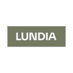 The image displays the word LUNDIA in bold, uppercase letters on a plain background, hinting at its reputation for top-tier inventory organization solutions.