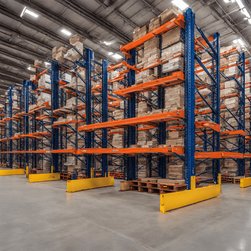 Cantilever Pallet Rack Utah MH USA