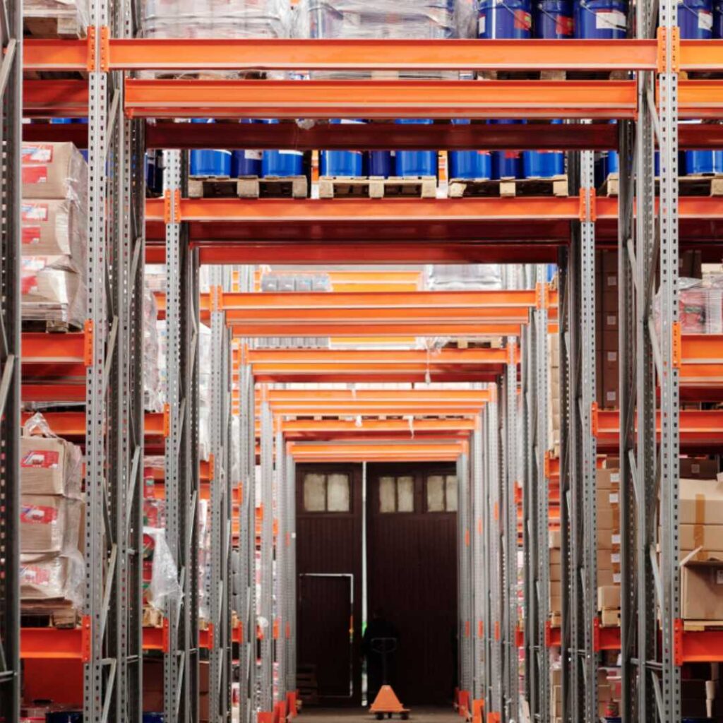 borrough rivet boltless shelving