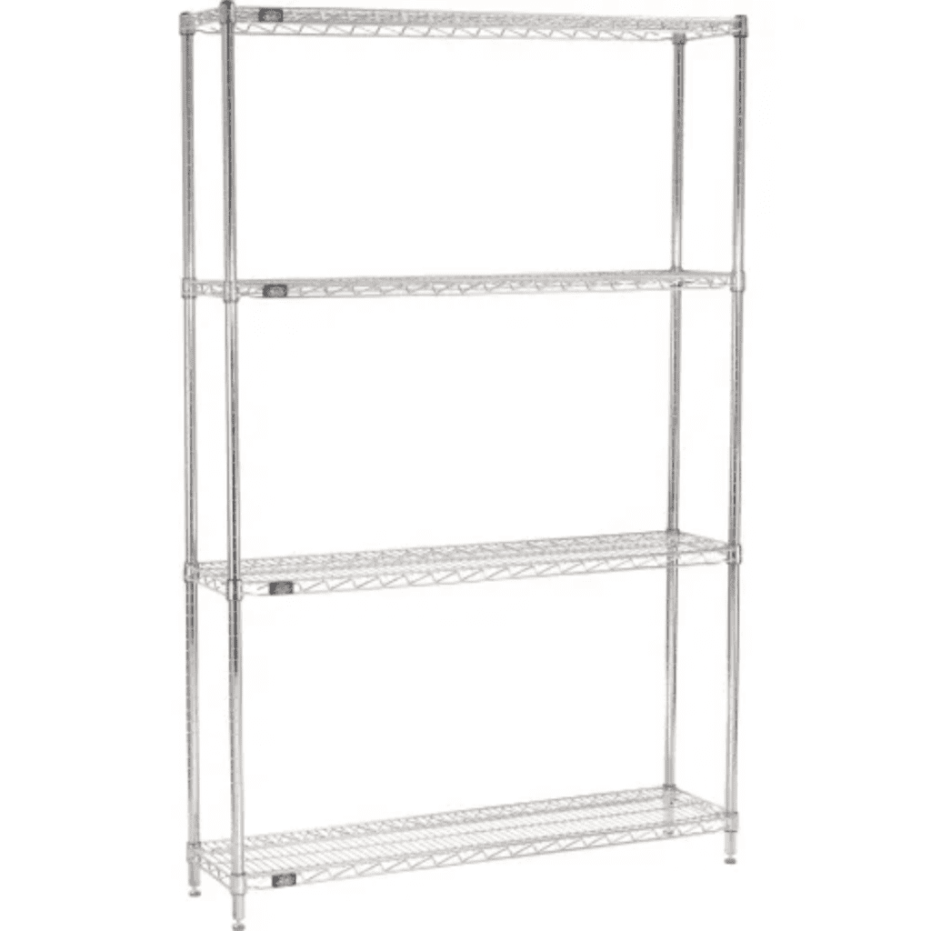 Nexel Chrome Wire Shelving