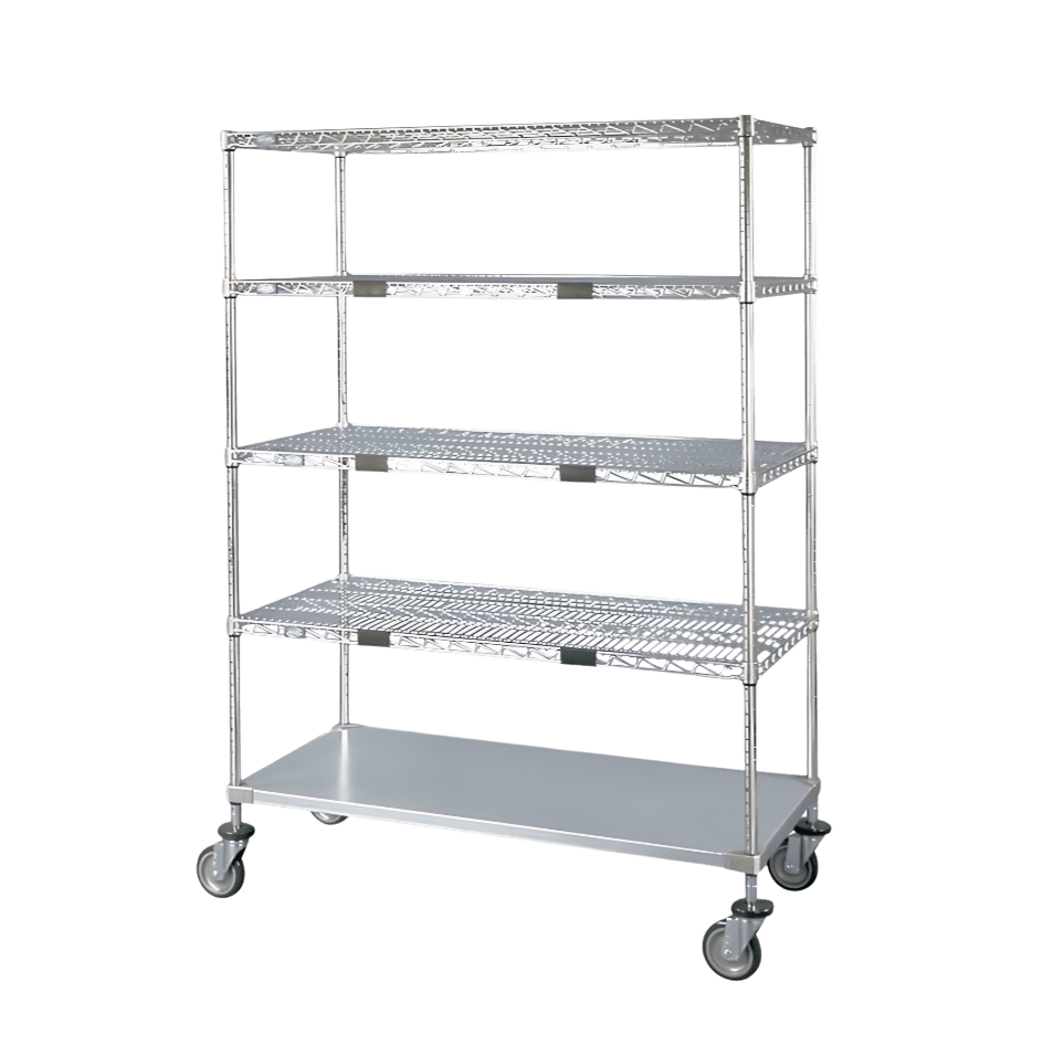 an image for Mobile Wire Shelving