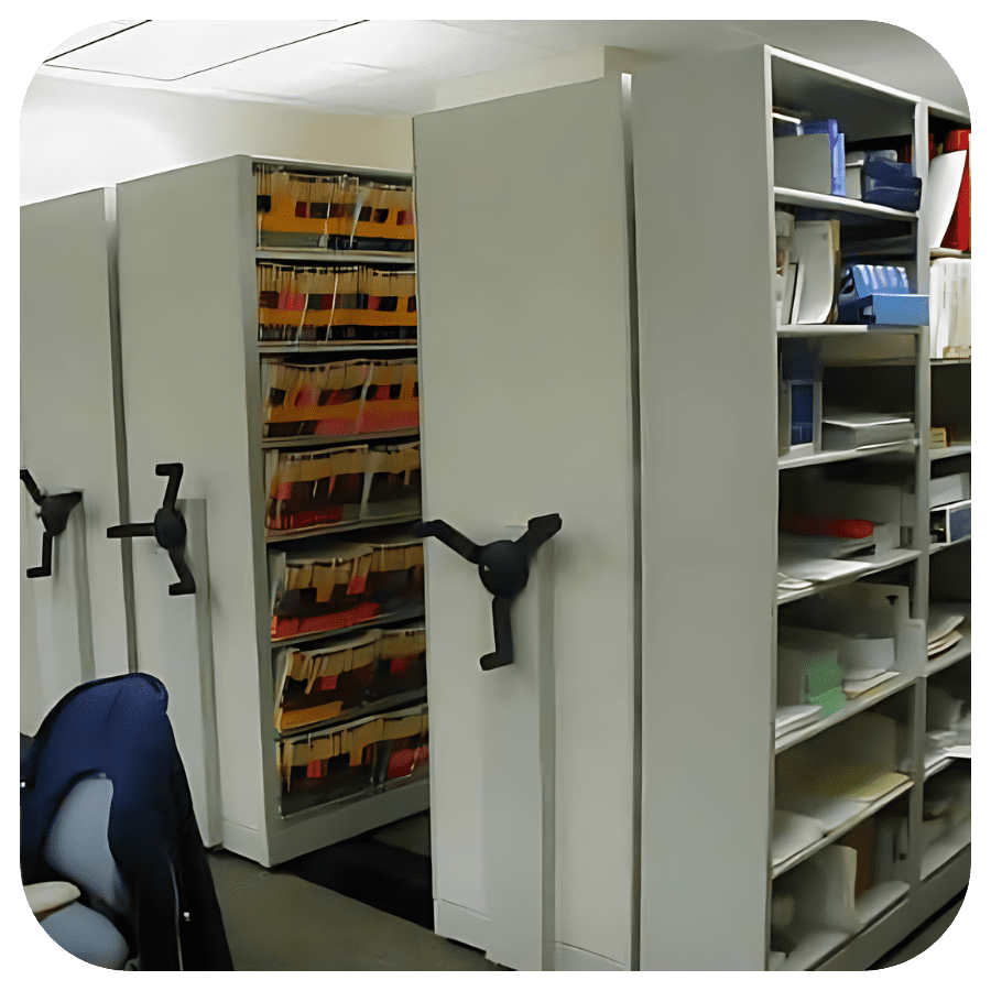 image for Mobile Shelving for Medical Records