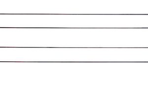 The Quantum Back Ledge is a 60W x 4H chrome-plated metal wire rack with two horizontal wires connected by three vertical supports. It features hook-shaped ends for hanging, making it ideal for back ledges. Displayed against a white background.