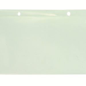 The Quantum Label Holder, clear and rectangular, measures 8W x 2H and includes holes for hanging or binding. Its compatible with DG91025, DG91035, DG92035, and DG93030.