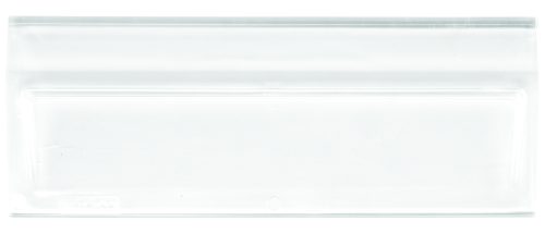 The Quantum Clear Window pack of 6 is designed for QMS532, featuring a flap and a bottom circular indentation for hanging or securing. Proudly made in the USA, these transparent rectangular sleeves come empty and laid flat.