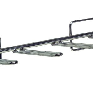 The Quantum Tape/Reel Holder is a horizontal, 6 pronged rack with a 25 lbs. load capacity, designed to accommodate up to six tapes or reels and mount on louvered panels for sturdy organization.